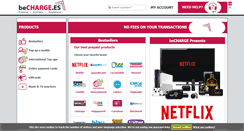 Desktop Screenshot of becharge.es