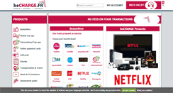 Desktop Screenshot of becharge.fr